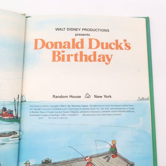 Disney Other Vintage Disney Wonderful World Of Reading Donald Ducks
